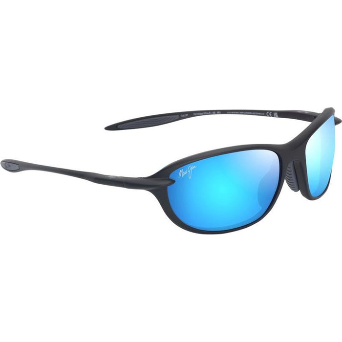 Ho'okipa Ultra R XS, Matte Black/Blue Hawaii Polarised Lenses
