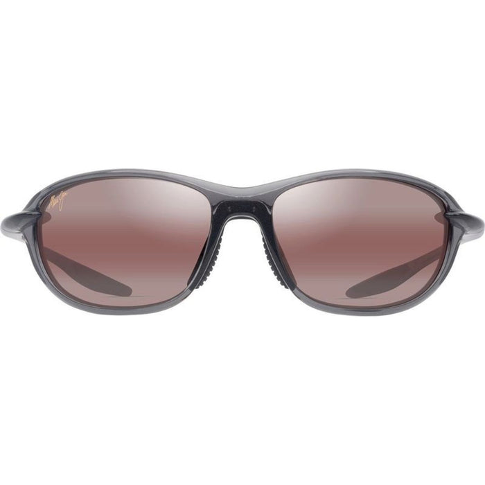 Ho'okipa Ultra R XS, Shiny Metal Transparent Grey/Maui Rose Polarised Lenses