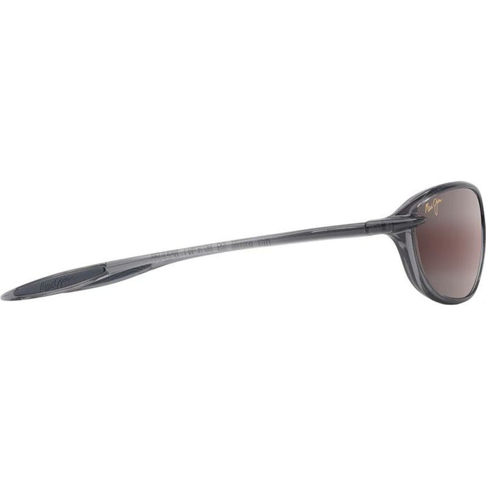 Ho'okipa Ultra R XS, Shiny Metal Transparent Grey/Maui Rose Polarised Lenses
