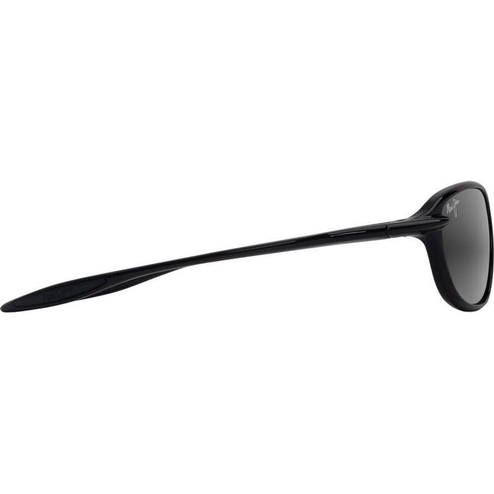 Ho'okipa Ultra R XS, Shiny Black/Neutral Grey Polarised Lenses