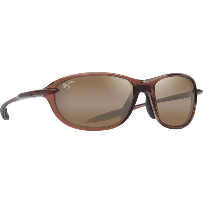 Ho'okipa Ultra R XS, Shiny Transparent Brown/HCL Bronze Polarised Lenses