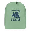 I Stand with Texas Minimalist Backpack - FloofChonk
