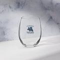 I Stand with Texas Stemless Wine Glass - FloofChonk