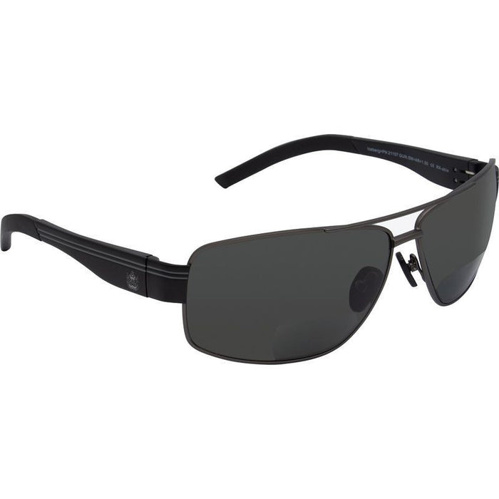 Iceberg, Gunmetal/Bifocal +2.5 Smoke Polarised Lenses