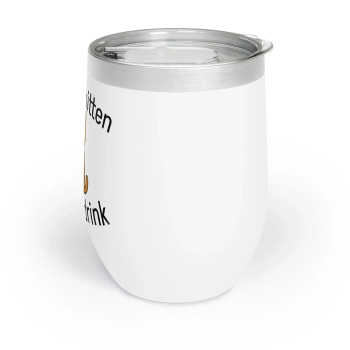 "I'm Not Kitten, I need a Drink" Wine Tumbler for Cat Lovers - FloofChonk