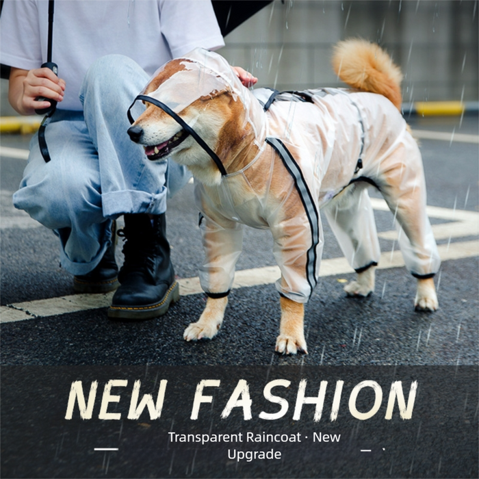 Imperméable pour chien extra large, ajustable, imperméable et léger, tailles 6XL et 7XL