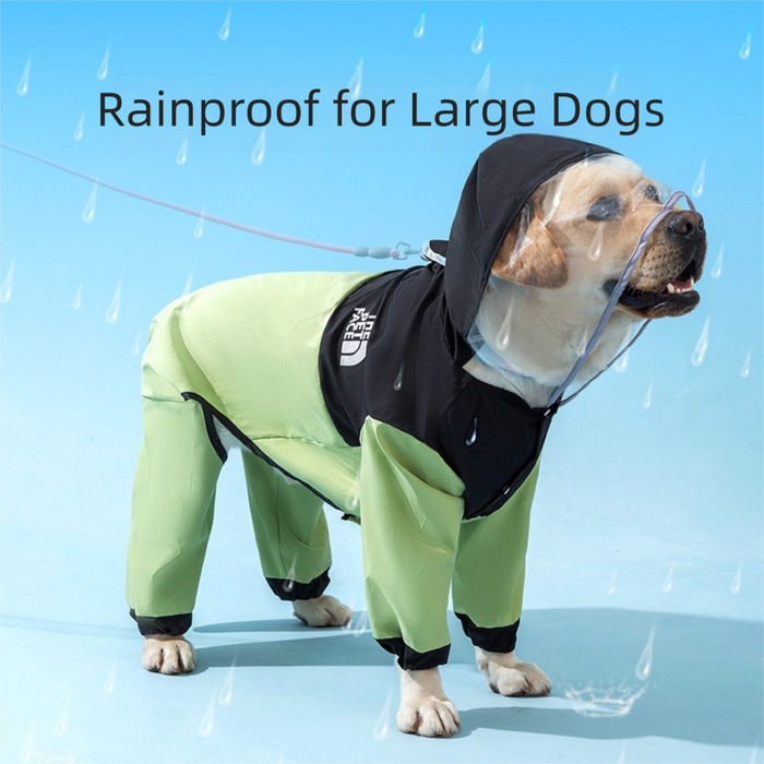 Imperméable pour chien extra large, ajustable, imperméable et léger