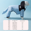 Imperméable pour chien extra large, ajustable, imperméable et léger