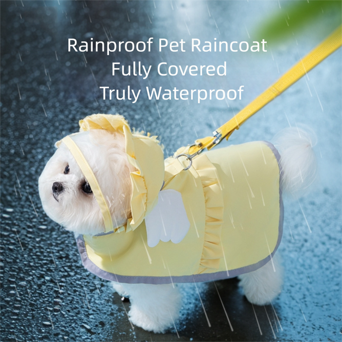 Imperméable pour petit chien, veste de pluie pour chiot, Little Wings
