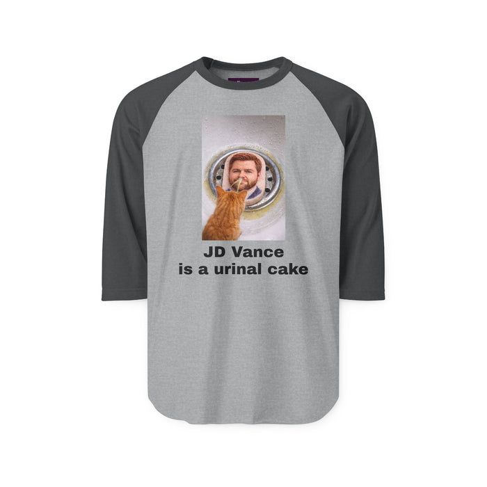 JD Vance is a Urinal Cake — Humorous Pet Lover Tee - FloofChonk