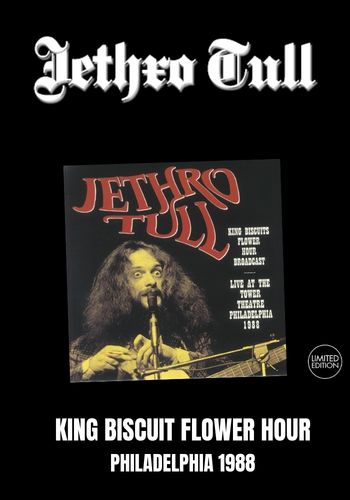Jethro Tull - King Biscuit Flower Hour Philadelphia 1988 [LP] Limited Black Vinyl (import)