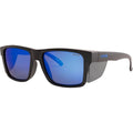 Jonny Brooks X, Matte Black/Blue Mirror Polarised Lenses