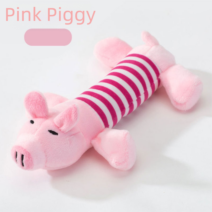 Jouet couineur pour chien Cochon rose