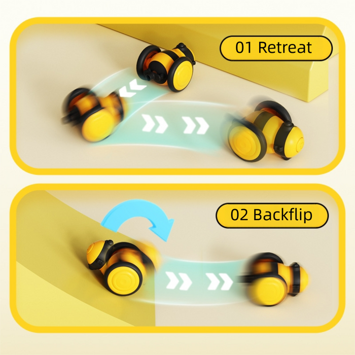 Jouet interactif pour chat à poursuivre — Petite Abeille