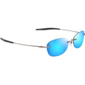 Kaila, Matte Light Ruthenium/Blue Hawaii Polarised Lenses