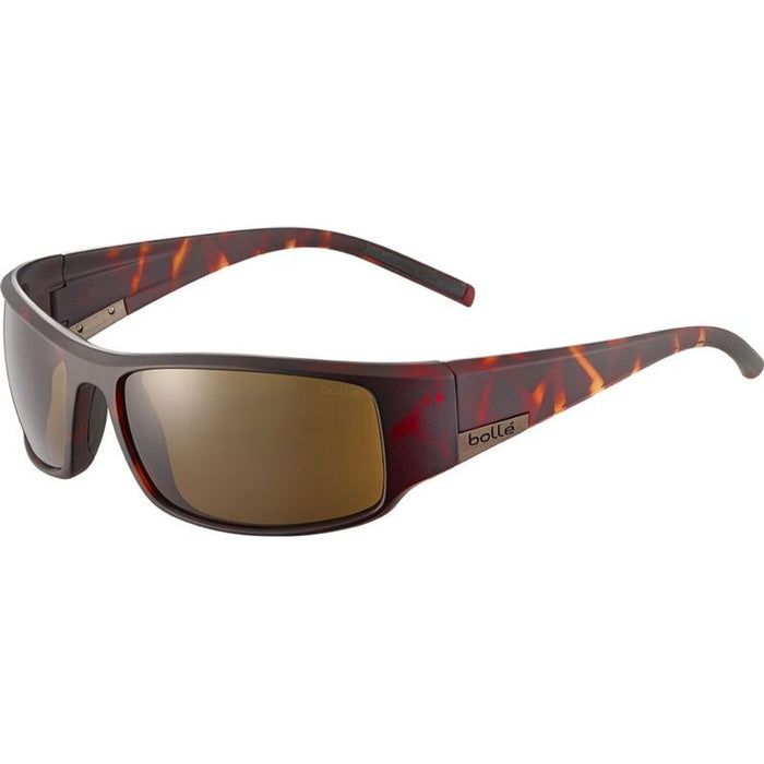King, Matte Tort/Brown HD Polarised Lenses