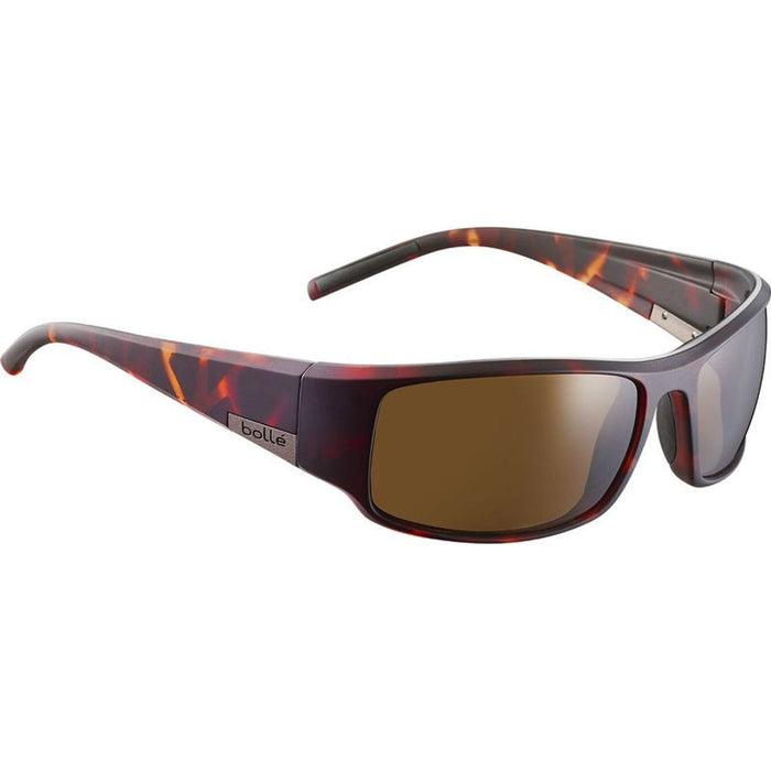 King, Matte Tort/Brown HD Polarised Lenses