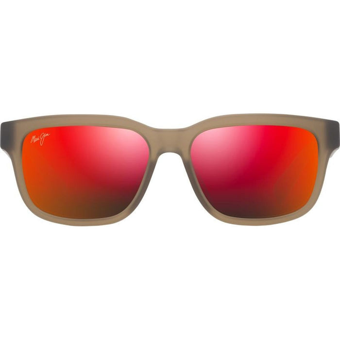Kopikala, Matte Transparent Sand Brown/Hawaii Lava Polarised Lenses