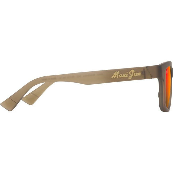Kopikala, Matte Transparent Sand Brown/Hawaii Lava Polarised Lenses