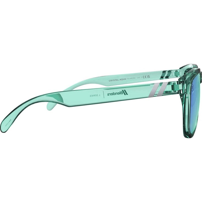 Blenders L Series Crystal Aqua Blue Green Mirror Polarised Side