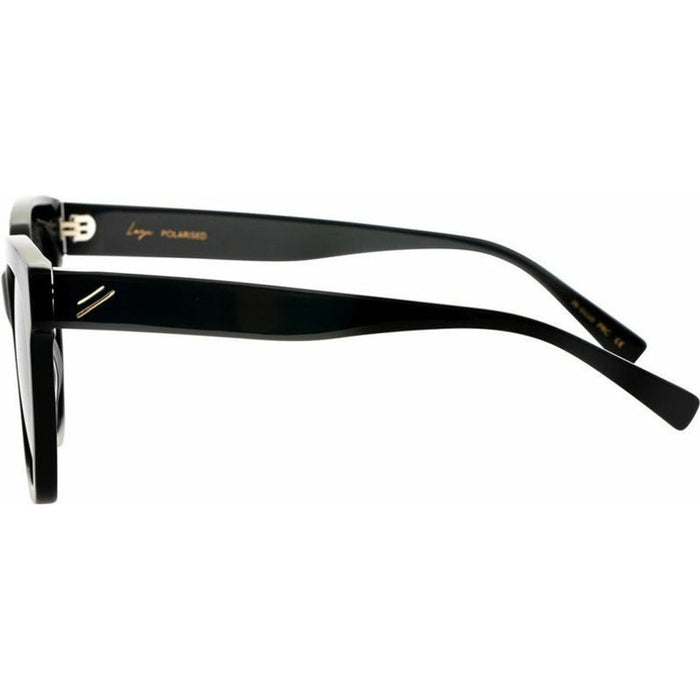Laze, Shiny Black/Grey Polarised Lenses