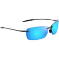 Lighthouse, Shiny Black/Blue Hawaii Polarised Lenses
