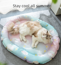 Lit de glace ovale pour animaux de compagnie 63x81cm