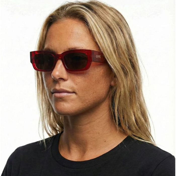 LOBster, Matte Cherry Ripe/Brown Polarised Lenses