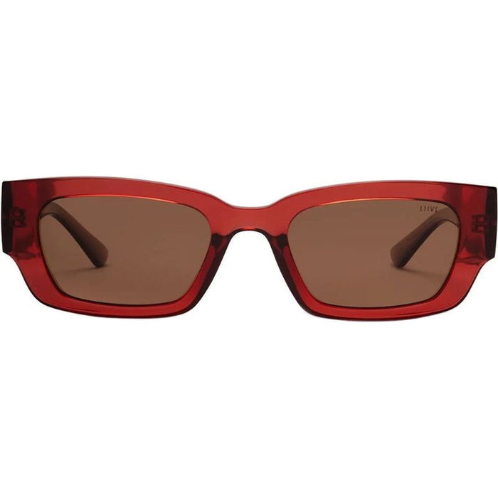 LOBster, Matte Cherry Ripe/Brown Polarised Lenses