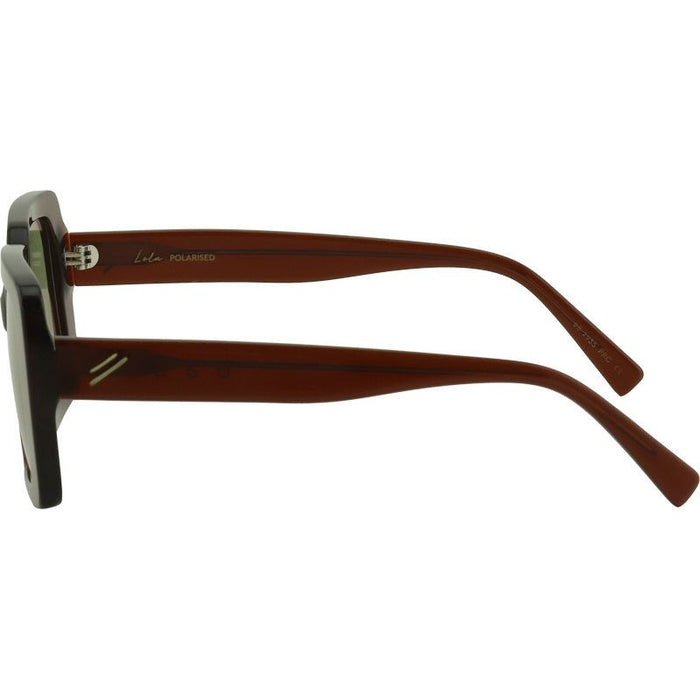 Lola, Crystal Brown/Light Yellow Polarised Lenses