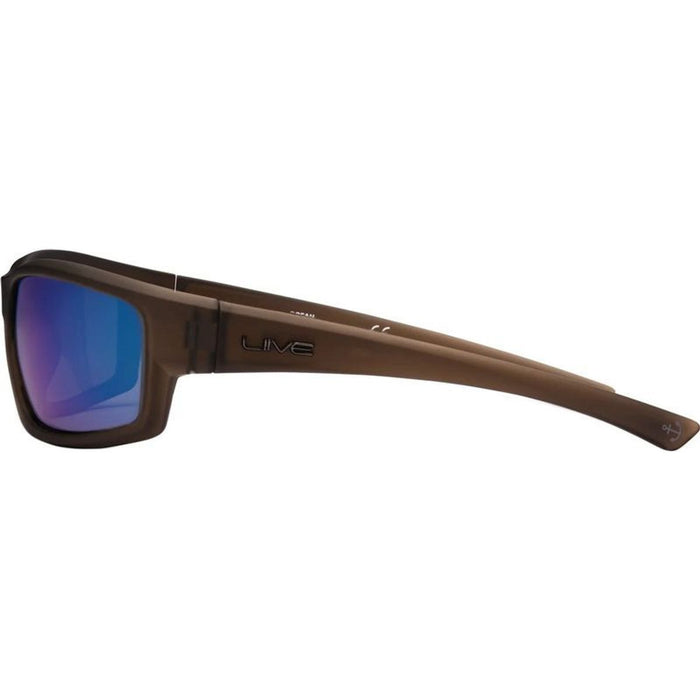 Long Tail, Matte Xtal Army/Green Mirror Polarised Lenses