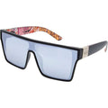 Loose Cannon, Black/Silver Flash Mirror Polarised Lenses