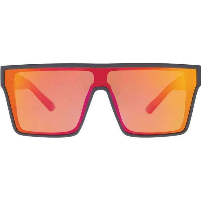 Loose Cannon, Matte Black Hot Tamale/Red Flash Mirror Polarised Lenses