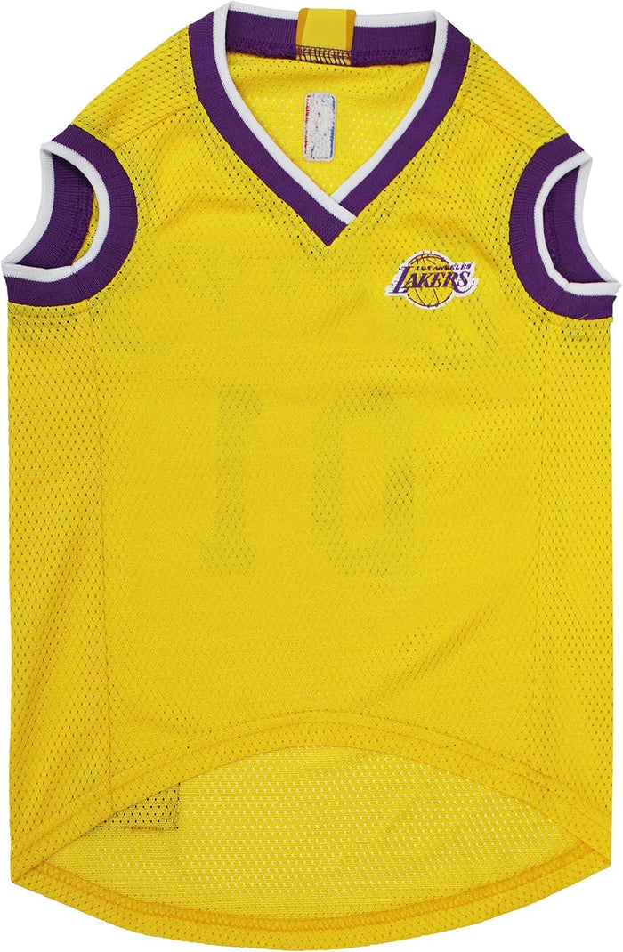 Los Angeles Lakers Basketball Mesh Dog Jersey