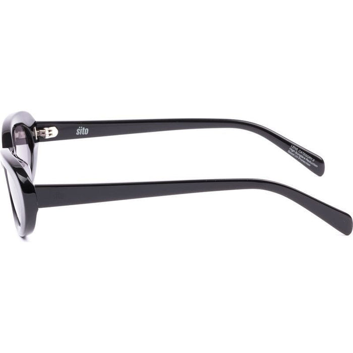 Lourdes, Black/Smokey Grey Lenses