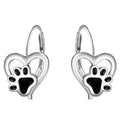 Love Cat's Paw Earrings Female Dripping Cute - FloofChonk