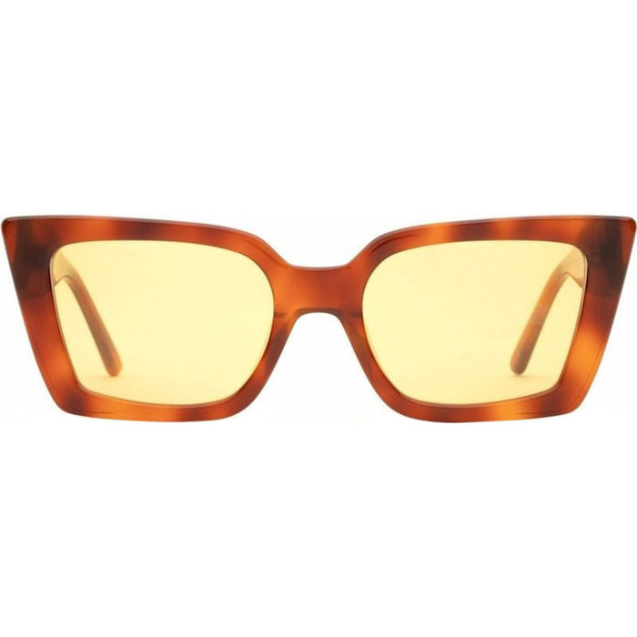 Lucia, Chestnut/Yellow Lenses