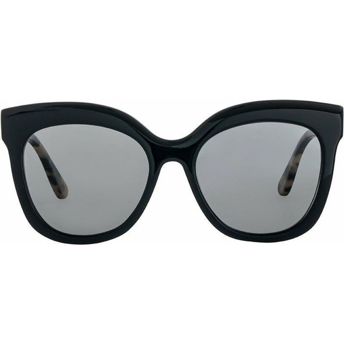 Luna, Shiny Black and Beige/Grey Polarised Lenses