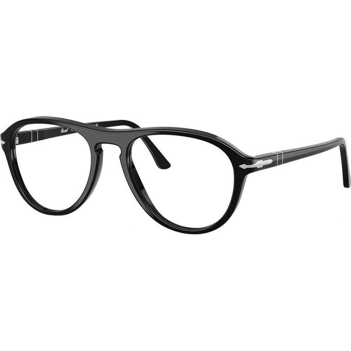 Lynn PO3371V, Black/Clear Lenses 53 Eye Size