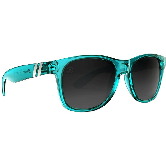 Blenders M Class X2 Tropical Current Teal Smoke Polarised Angle