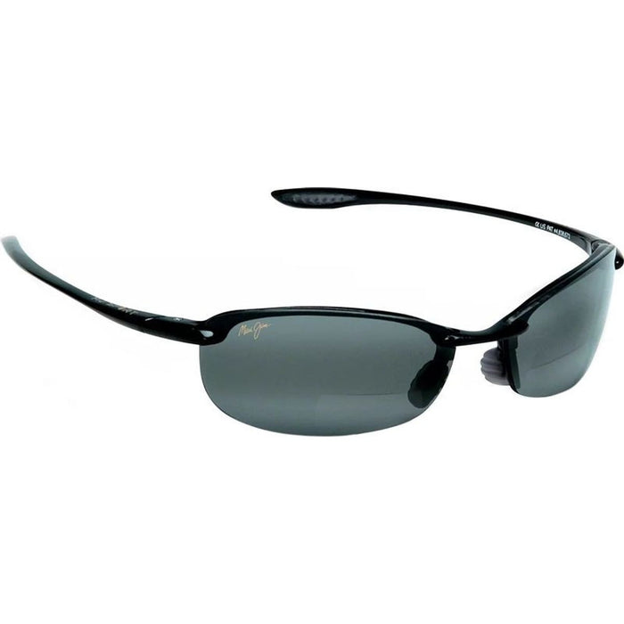 Makaha, Gloss Black/Neutral Grey +2.0 Readers Polarised Lenses