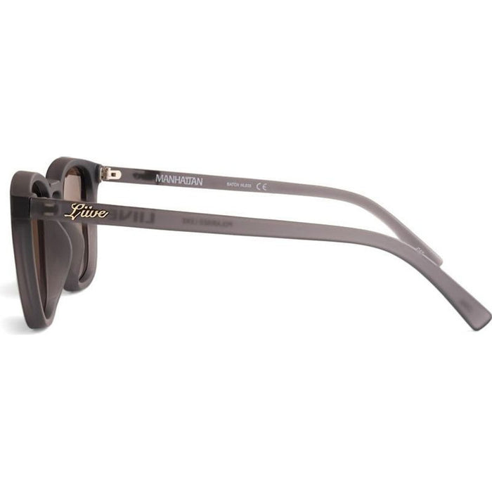 Manhattan, Matte Xtal Smoke/Brown Polarised Lenses