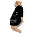 Matching Moments Bitcoin Dog Hoodie – Personalized Black Pet Hoodie With Owner & Dog Name & Initial Customization