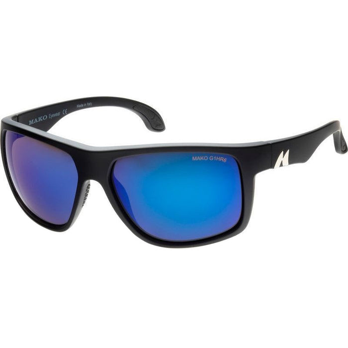 Mavericks, Black/Blue Mirror Polarised Glass Lenses