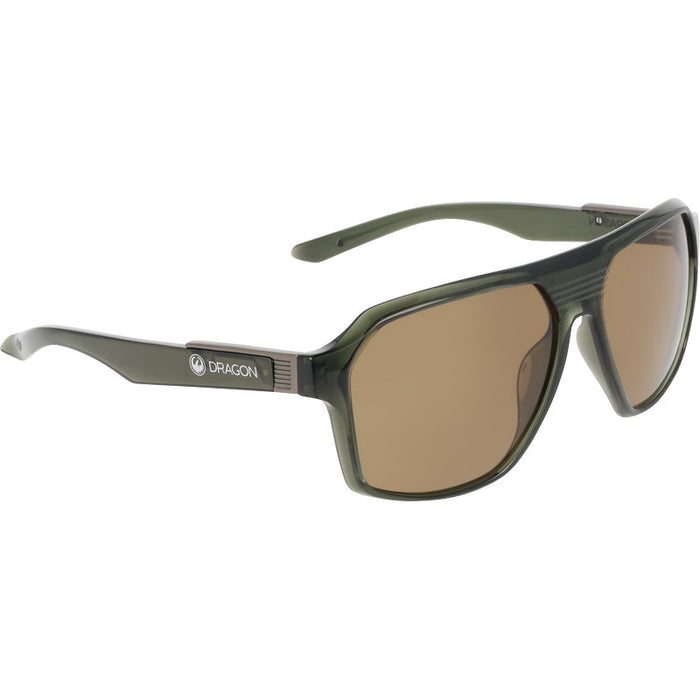 Dragon Eyewear McTwist Cambria Green Brown LL Angle2