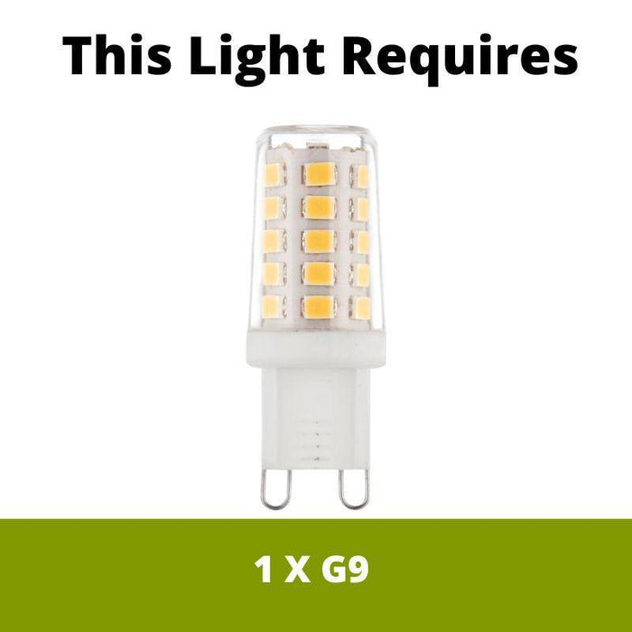 meissa chrome finish bathroom wall light LED Lamp Bulb Guide
