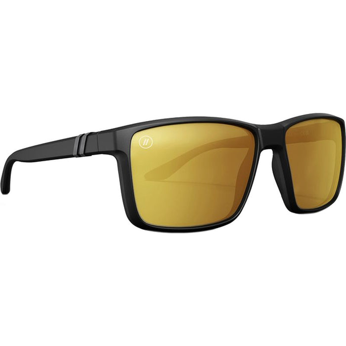 Blenders Mesa Matte Black Copper Mirror Polarised Angle