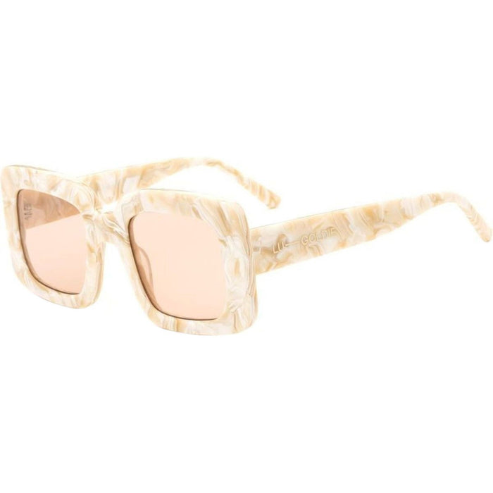 Mia, White Onyx/Rose Lenses