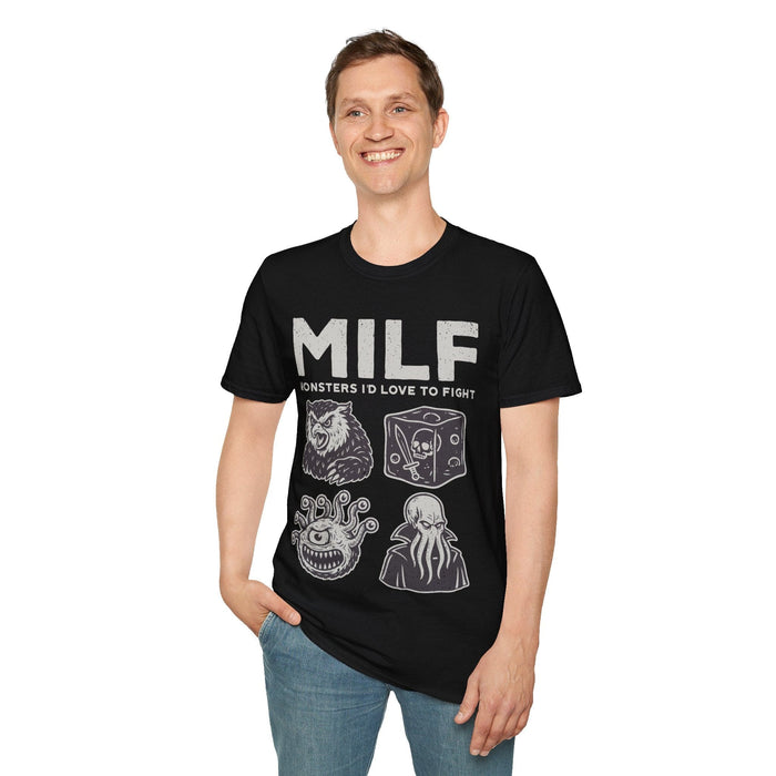 MILF – Monsters I’d Love to Fight D&D T-Shirt-GoblinSmith