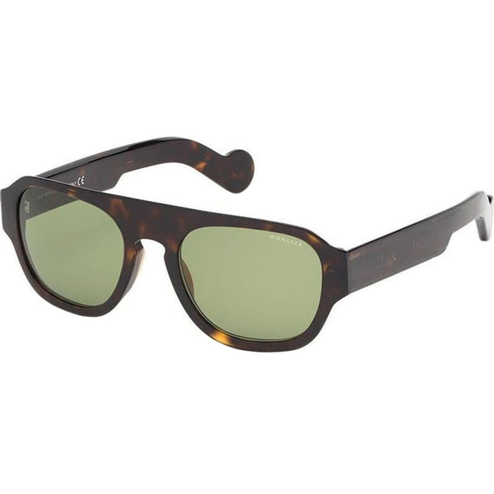 ML0096, Dark Havana/Green Lenses